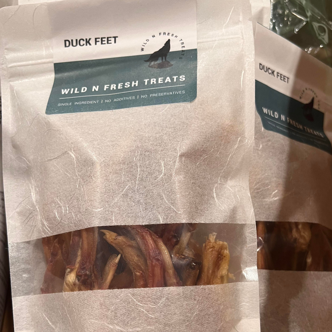 Dehydrated Duck Feet (5oz)