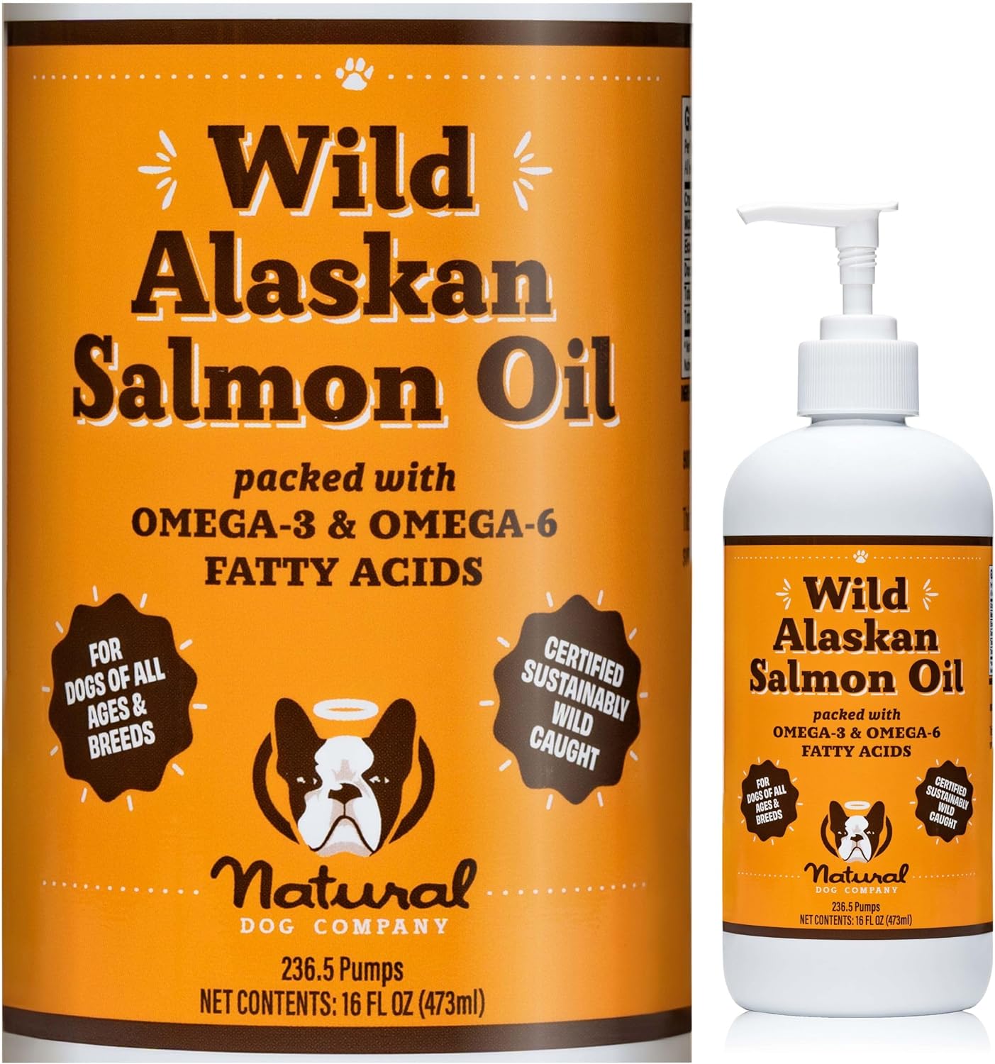 Wild Alaskan Salmon Oil (16oz)