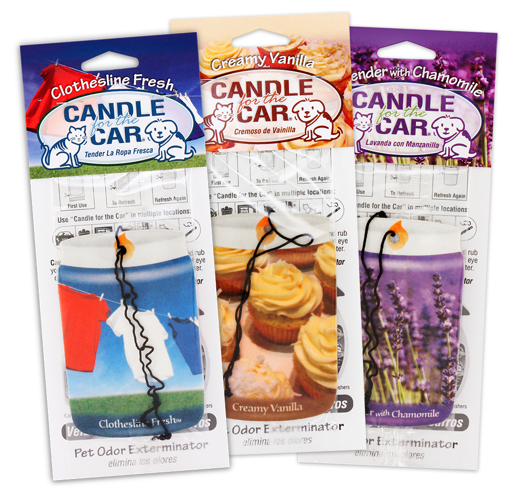 Odor Eliminating Car Fresheners